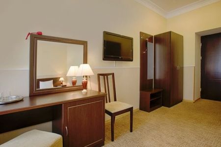 Стандартный 2-местный (с балконом, вид на горы, корпус №1)